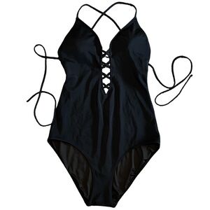 Victoria's Secret Women’s Black One Piece Swimsuit Size Medium